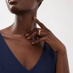 T Square Open Geometric Ring