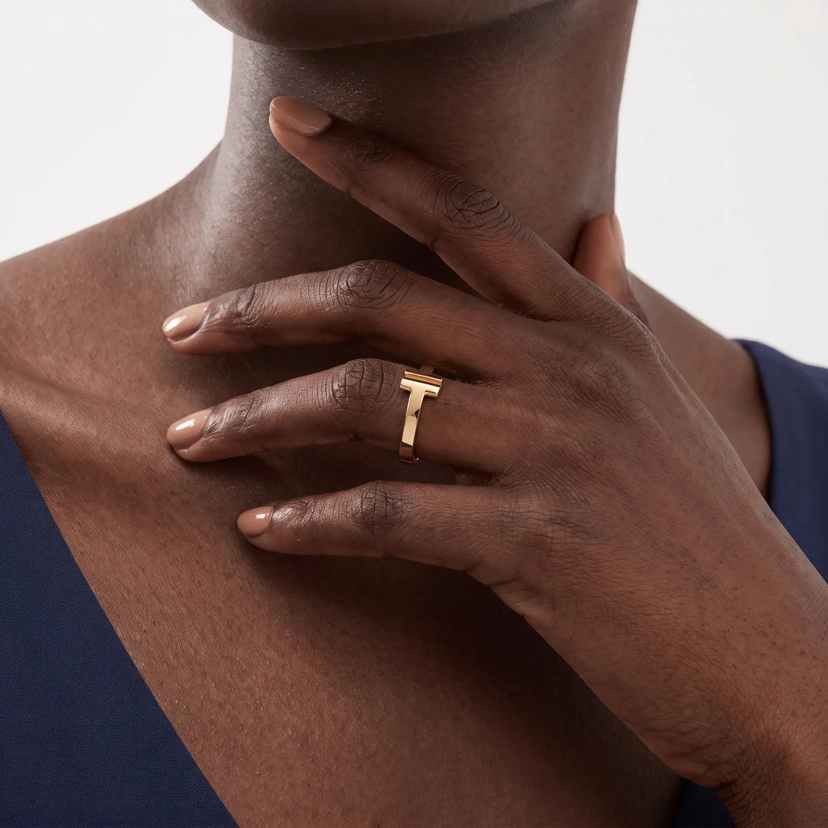 T Square Open Geometric Ring