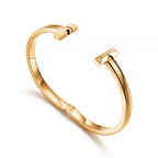 T1 Bar Accent Wide Bangle