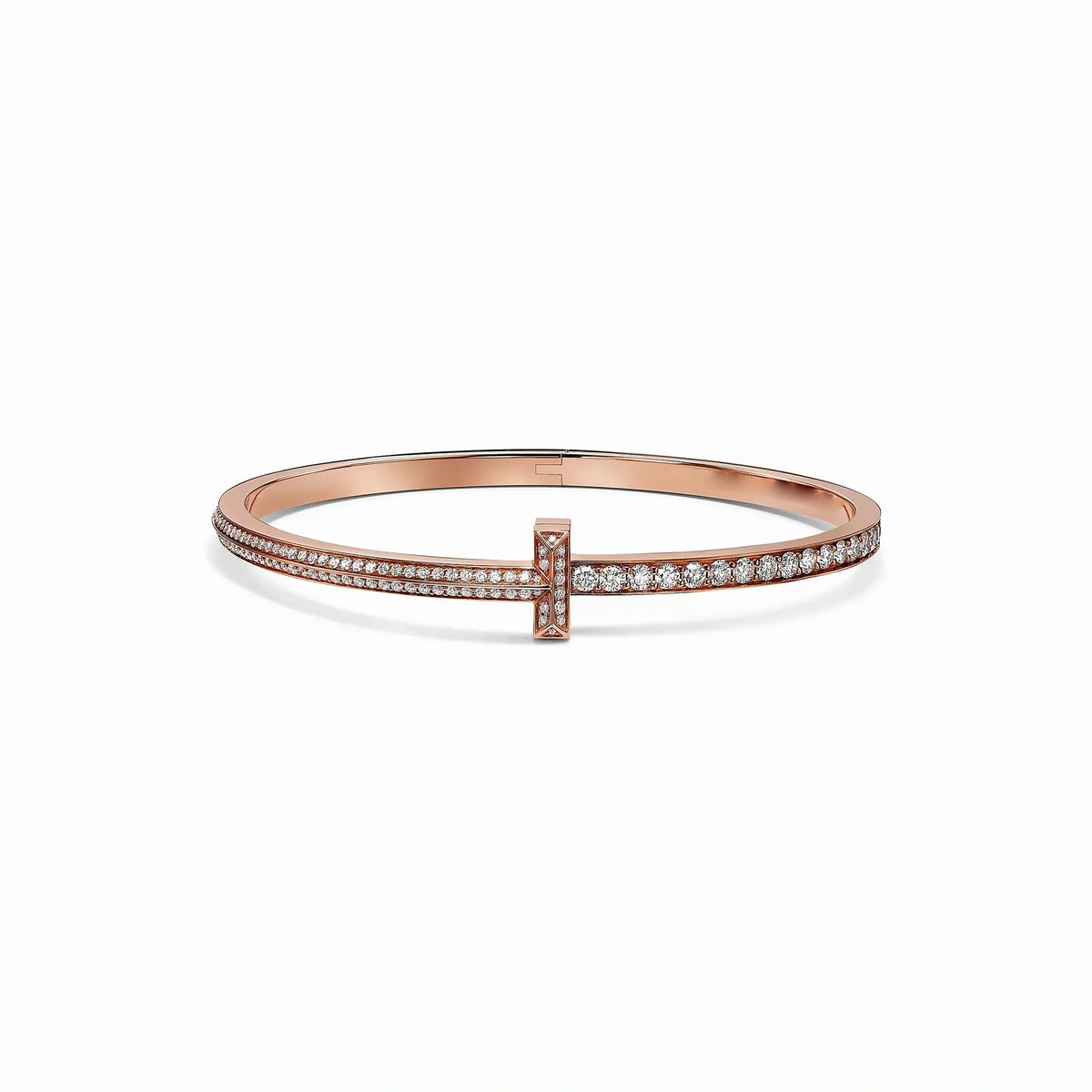 T1 Narrow Pavé Row Bangle