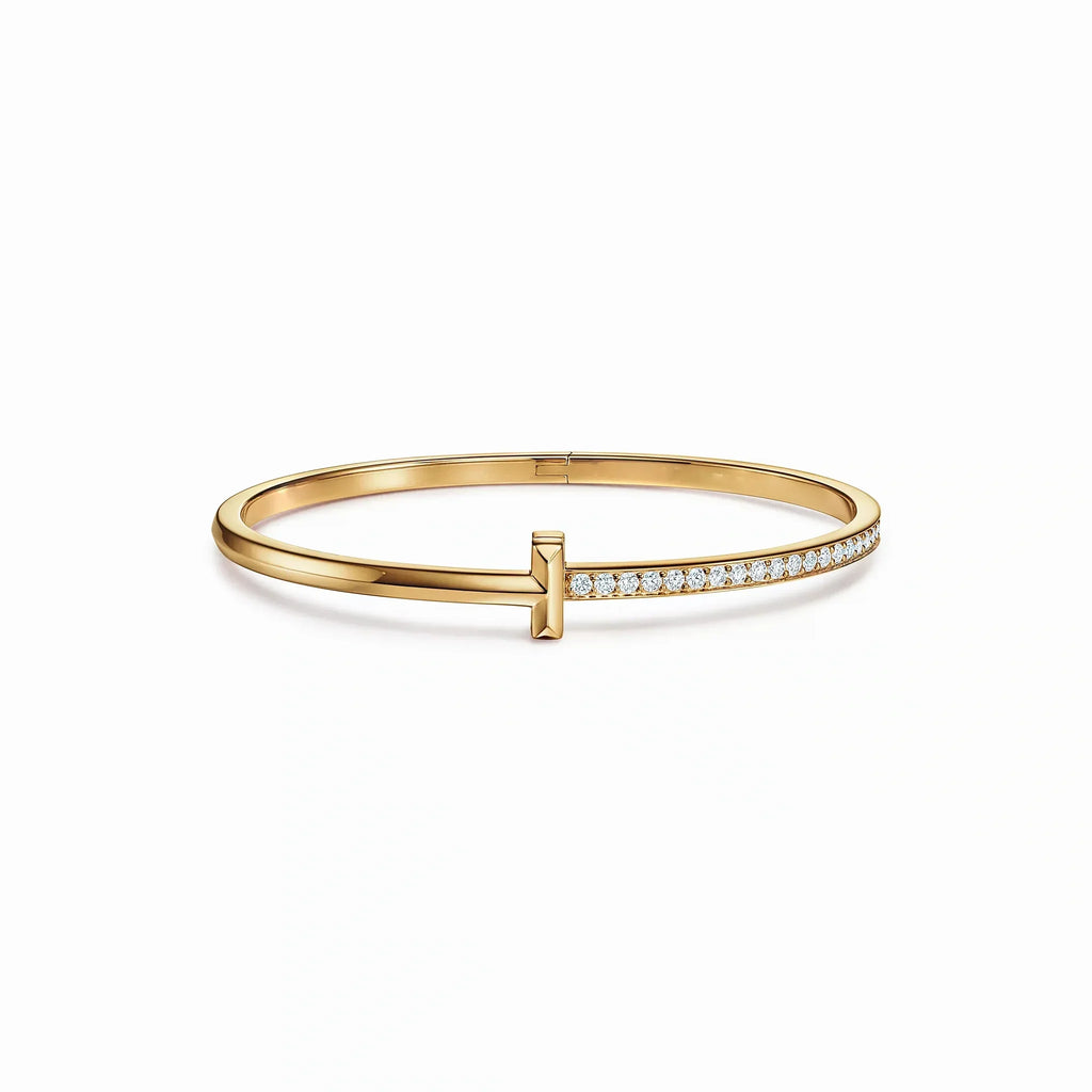 T1 Narrow Pavé Stackable Bangle