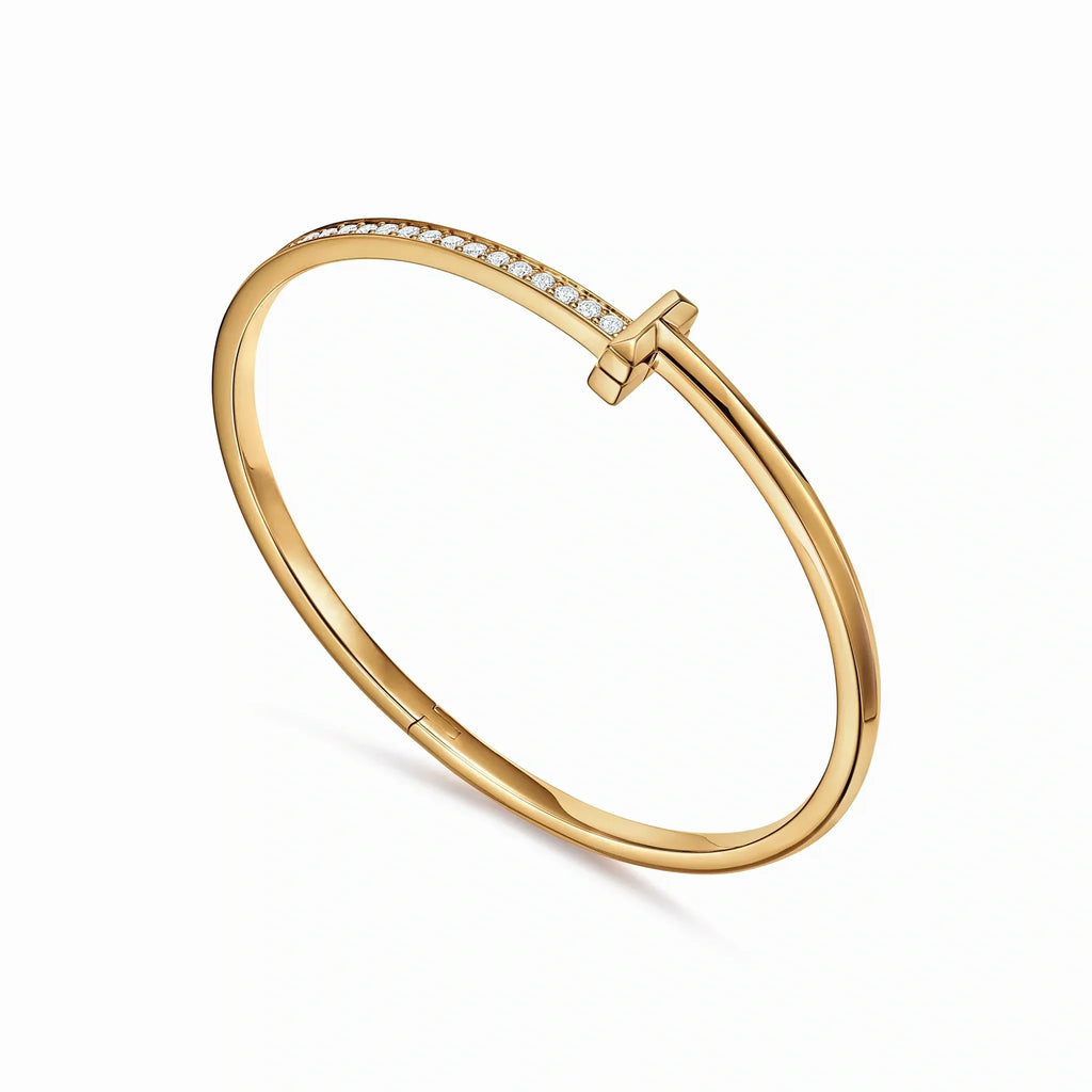 T1 Narrow Pavé Stackable Bangle