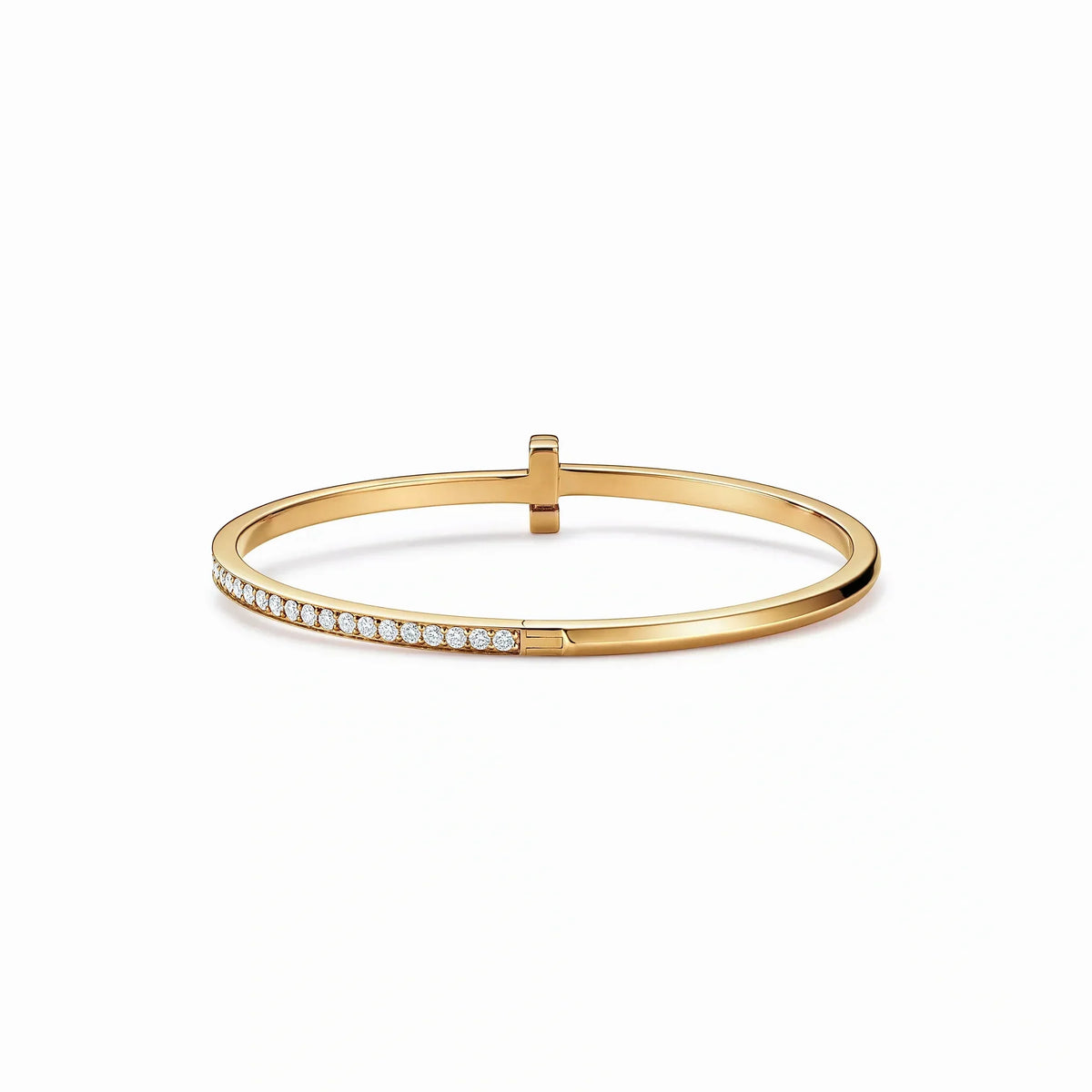 T1 Narrow Pavé Stackable Bangle