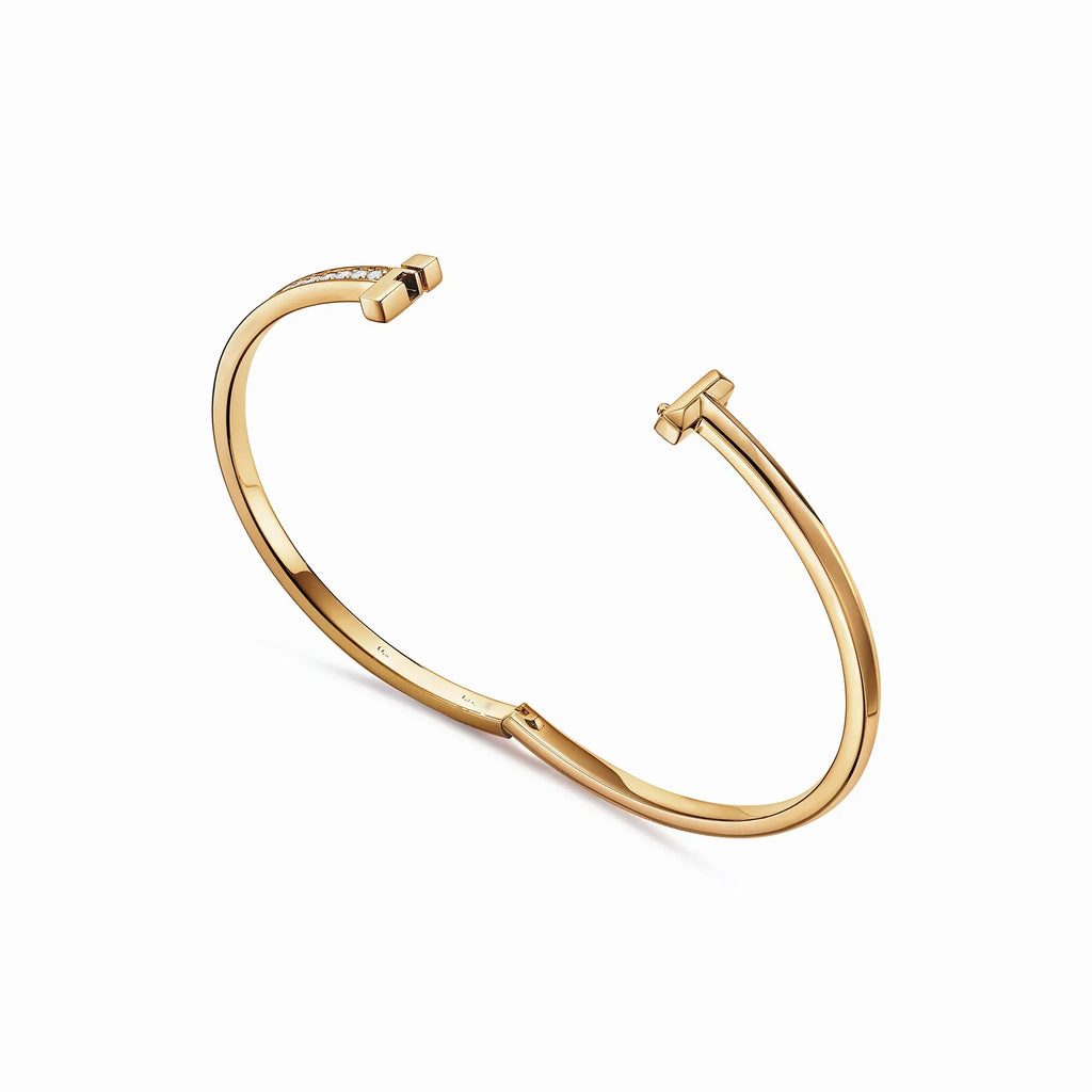 T1 Narrow Pavé Stackable Bangle