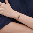 T1 Narrow Pavé Stackable Bangle