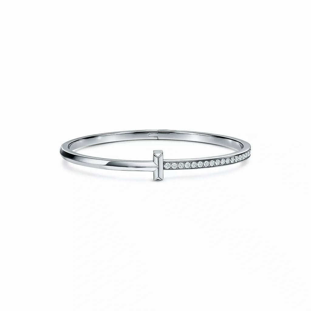 T1 Narrow Pavé Stackable Bangle