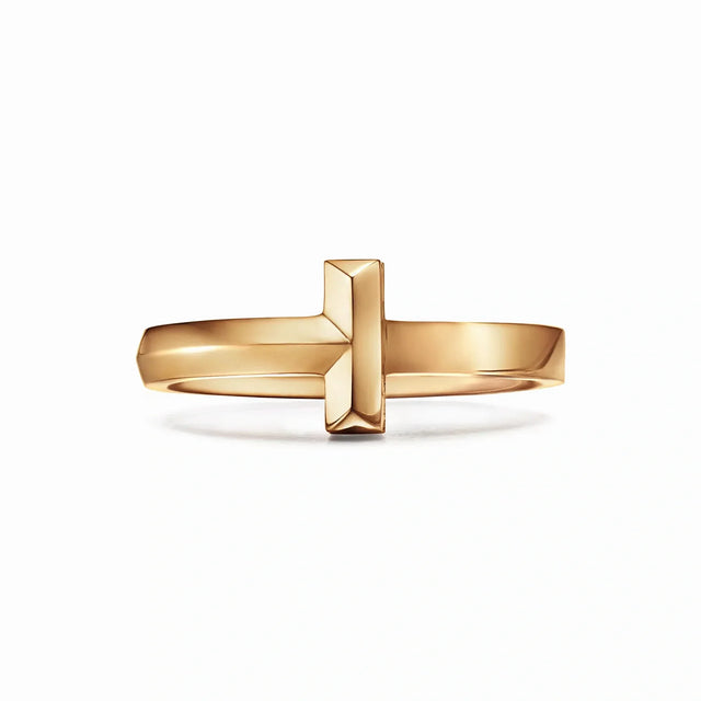 T1 Sculpted Narrow Stacking Ring