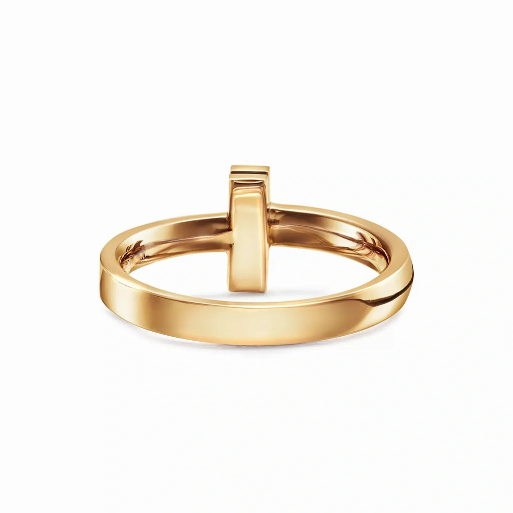 T1 Sculpted Narrow Stacking Ring