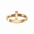 T1 Sculpted Narrow Stacking Ring