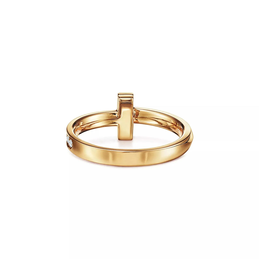 T1 Split Band Pavé Ring