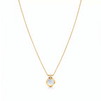 T1 Two-Tone Reversible Disc Necklace