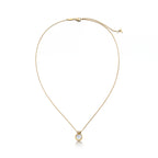 T1 Two-Tone Reversible Disc Necklace