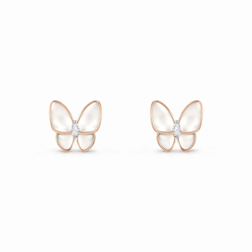Two Butterfly Serenite Butterfly Earrings