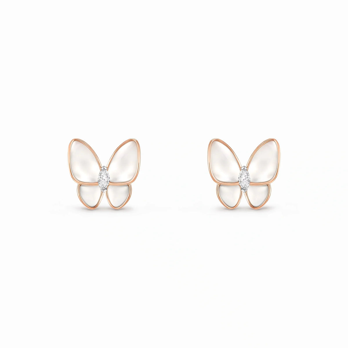 Two Butterfly Serenite Butterfly Earrings