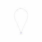 Vintage Alhambra Blue Clover Pendant Necklace