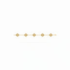 Vintage Alhambra Guilloche Clover Bracelet