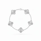 Vintage Alhambra Guilloche Clover Bracelet