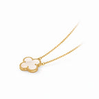 Vintage Alhambra Nacre Clover Pendant Necklace