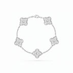 Vintage Alhambra Pavé Five Clover Bracelet