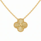 Vintage Alhambra Sunray Clover Pendant Necklace