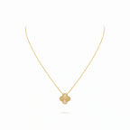 Vintage Alhambra Sunray Clover Pendant Necklace
