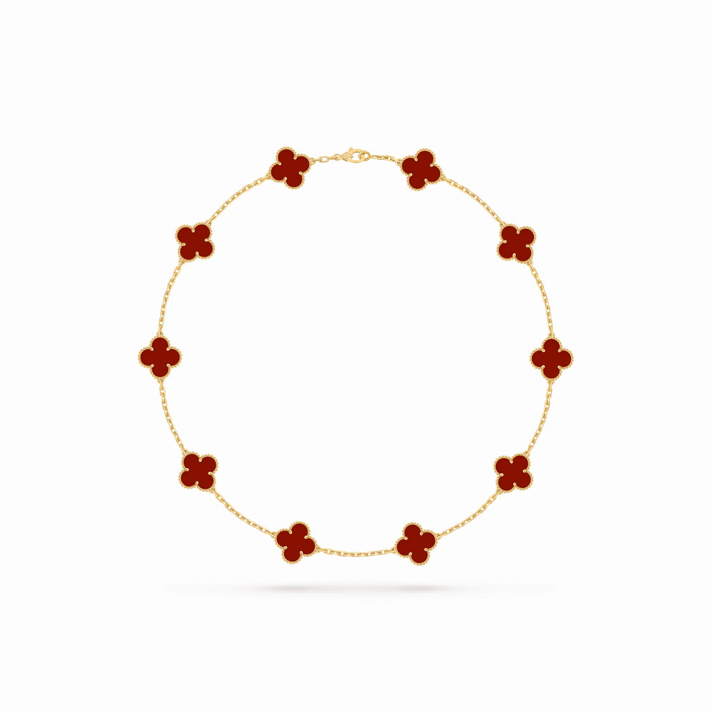 Vintage Alhambra Ten Clover Long Necklace