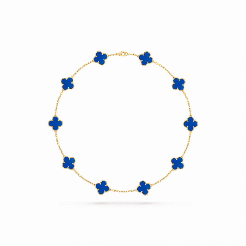 Vintage Alhambra Ten Clover Long Necklace