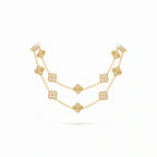 Vintage Alhambra Twenty Clover Chain Necklace