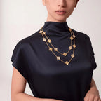Vintage Alhambra Twenty Clover Chain Necklace