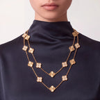 Vintage Alhambra Twenty Clover Chain Necklace