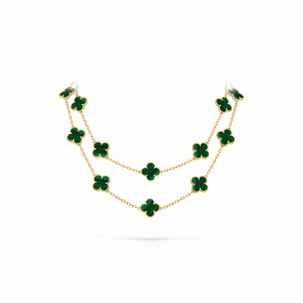 Vintage Alhambra Twenty Clover Sautoir Necklace