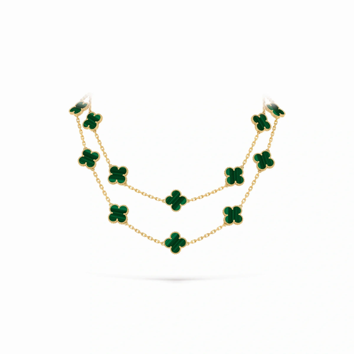 Vintage Alhambra Twenty Clover Sautoir Necklace