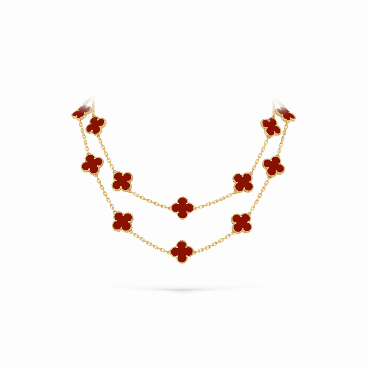 Vintage Alhambra Twenty Clover Sautoir Necklace