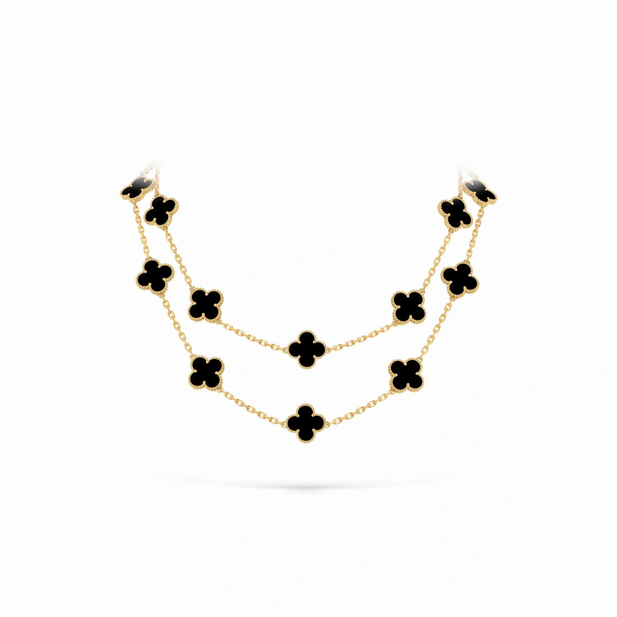 Vintage Alhambra Twenty Clover Sautoir Necklace