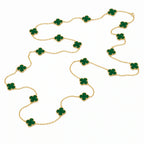 Vintage Alhambra Twenty Clover Sautoir Necklace