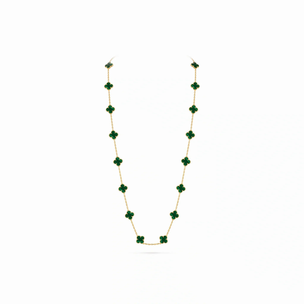 Vintage Alhambra Twenty Clover Sautoir Necklace