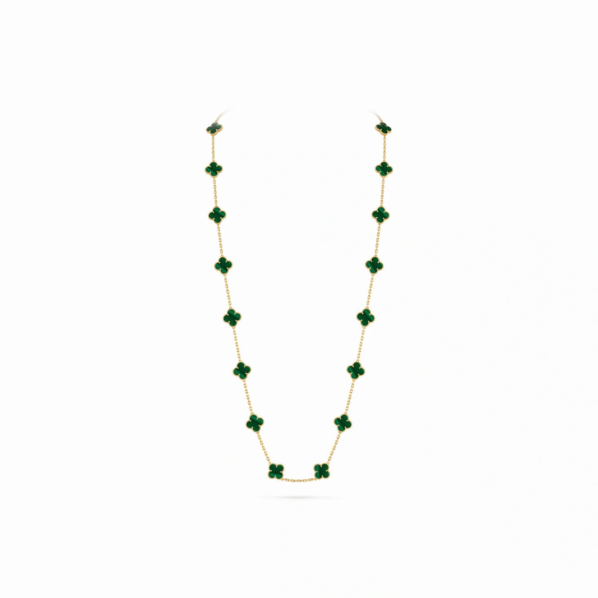 Vintage Alhambra Twenty Clover Sautoir Necklace