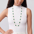 Vintage Alhambra Twenty Clover Sautoir Necklace