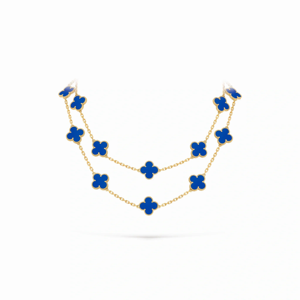Vintage Alhambra Twenty Clover Sautoir Necklace